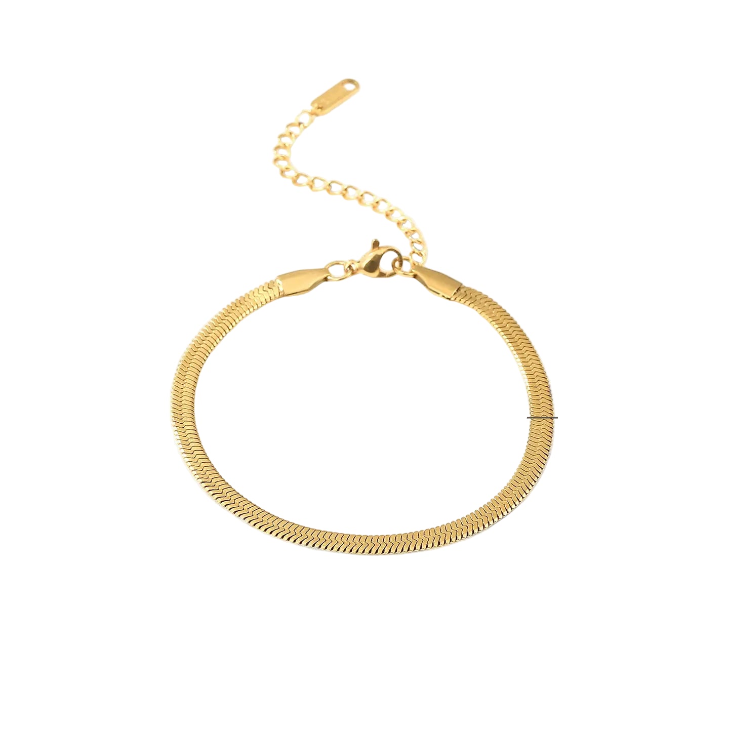 Pulseira Malha Banhada a Ouro 18K